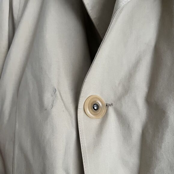 Y's Yohji Yamamoto ARCHIVE Womens Trench Coat Jacket Size 4 Made in Japan - Picture 4 of 10